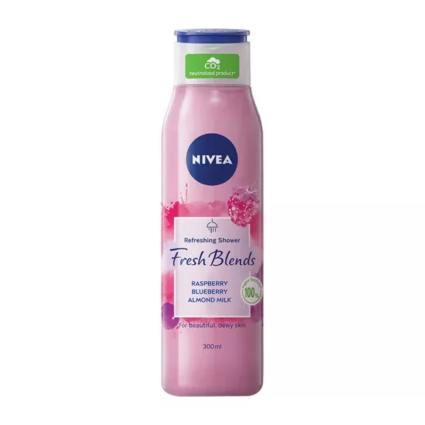 Nivea Fresh Blends Raspberry Body Wash - 300 ml