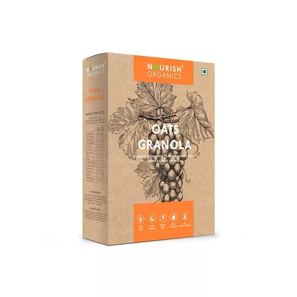 Nourish Organics Oats Granola - 300 gm