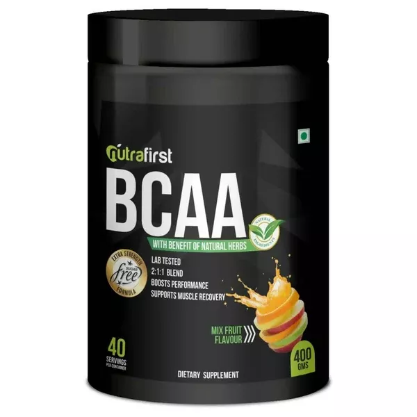 Nutrafirst Natural Bcaa Supplement For Men - 400 gm