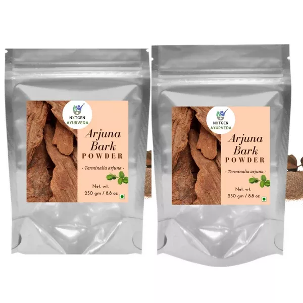 Nxtgen Ayurveda Arjun Bark Powder - 250 gm - Pack of 2