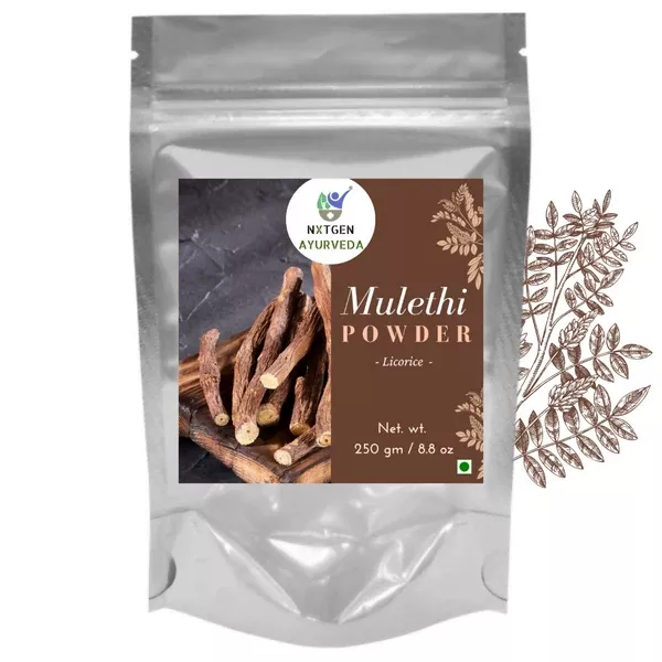 Nxtgen Ayurveda Mulethi / Yashtimadhu Powder - 250 gm