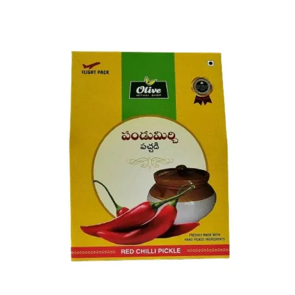 Olive Mithai Red Chilli Pickle - 250 gm