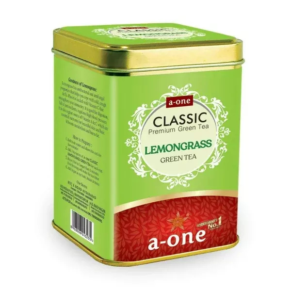 A-One Classic Premium Lemongrass Green Tea - 100 gm