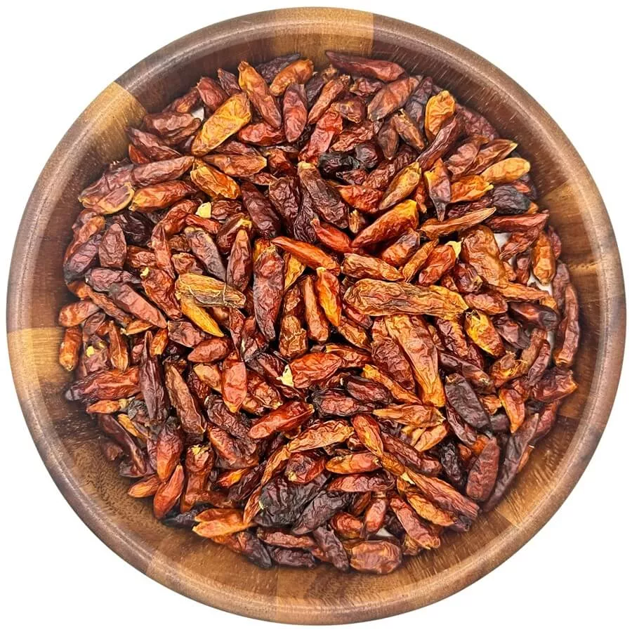 Organic Dried Birds Eye Chiles Pepper