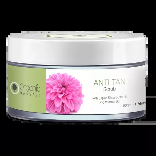 Organic Harvest Anti Tan Scrub - 50 gm