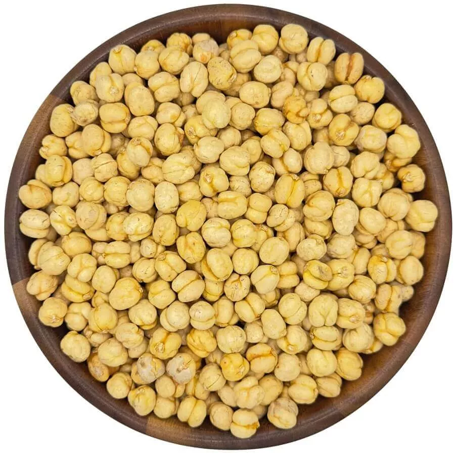 Organic Roasted Golden Chickpeas (No Salt)