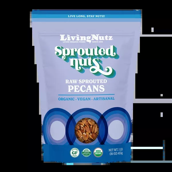 Organic Sprouted Pecan Halves