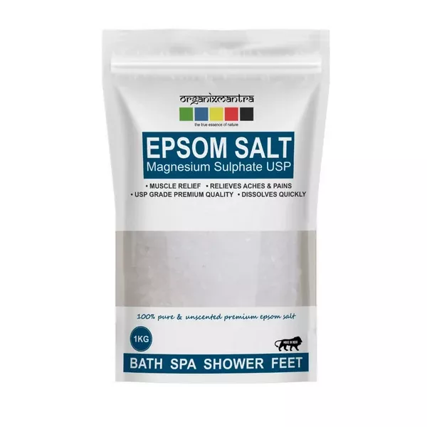 Organix Mantra Epsom Bath Salt Crystal And Bath - 1 kg