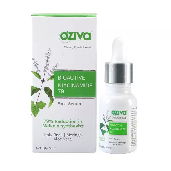OZiva Bioactive Niacinamide 79 Face Serum - 10 ml