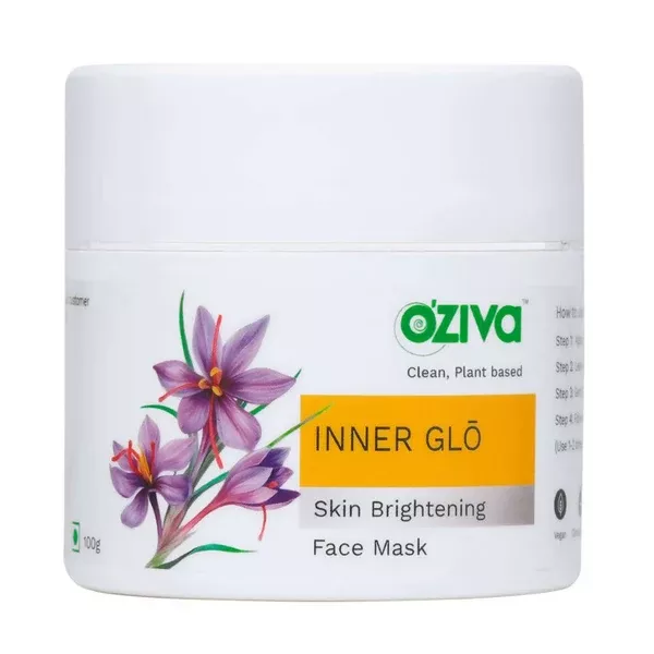 OZiva Inner Glo Skin Brightening Face Mask - 100 gm