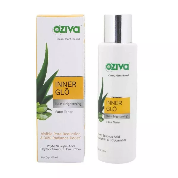 OZiva Inner Glo Skin Brightening Face Toner - 100 ml