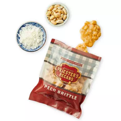 Peanut Coconut Brittle, 8 oz. Bag