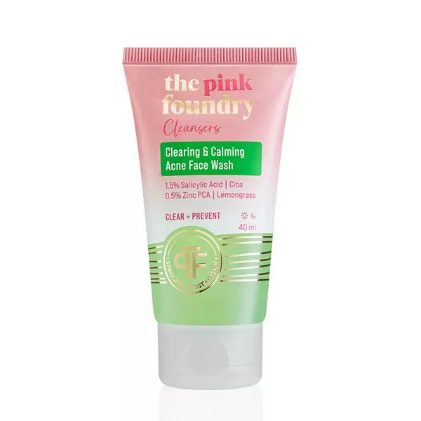 The Pink Foundry Salicylic Acid Acne Face Wash - 40 ml