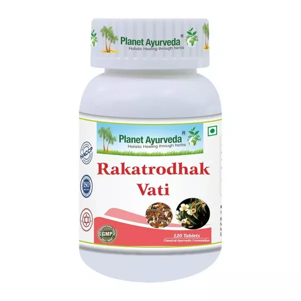 Planet Ayurveda Rakatrodhak Vati - 120 tabs