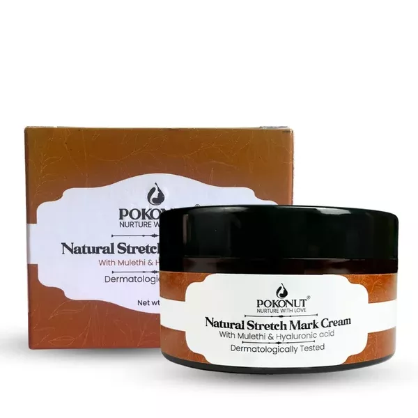 Pokonut Natural Stretch Mark Cream - 50 gm