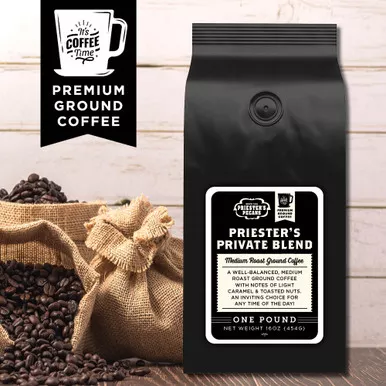 Priester's Private Blend Coffee - 1 lb Ground