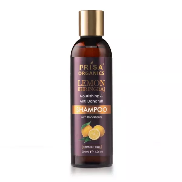 Prisa Organics Lemon & Bhringraj Shampoo - 200 ml
