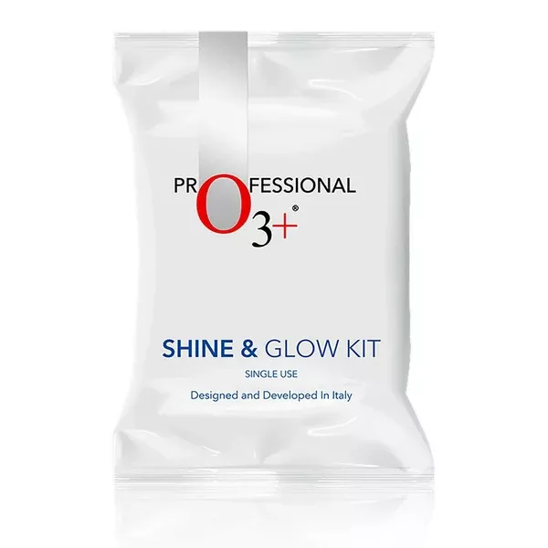 Professional O3+ Shine & Glow Facial Kit For Instant Glow - kit