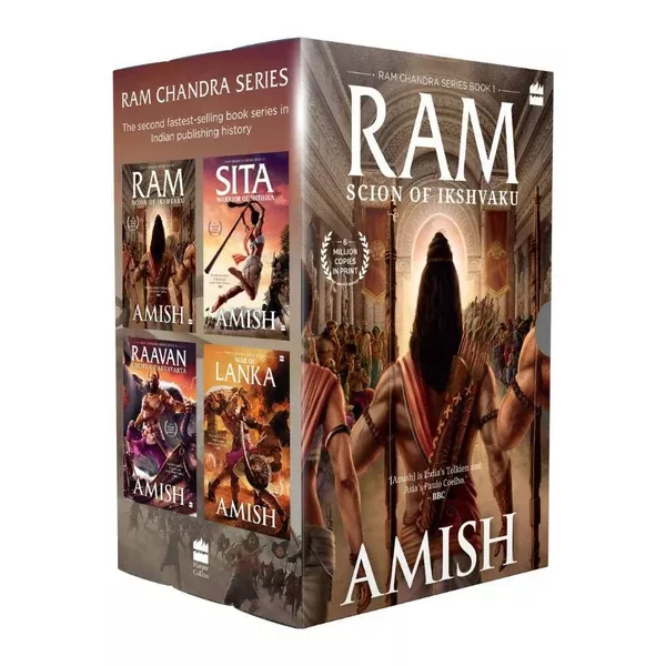 The Ram Chandra Series: Boxset of 4 Books by Amish Tripathi - Paperback