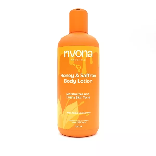 Rivona Naturals Honey & Saffron Lotion - 250 ml