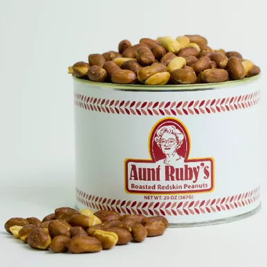 Roasted Redskin Peanuts: Free Shipping Cases