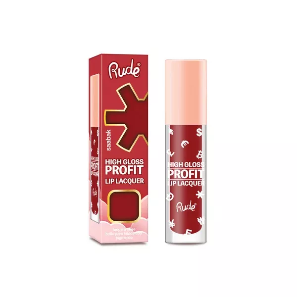 Rude Cosmetics High Gloss Profit Lip Lacquer - Sabacc - 4 gm