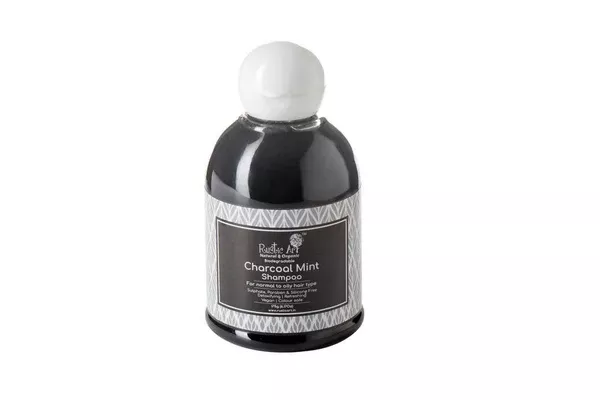 Rustic Art Charcoal Mint Shampoo - 175 gm