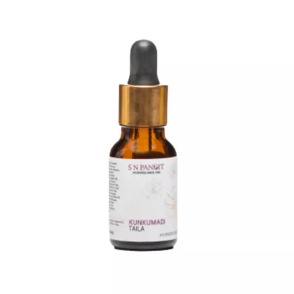 S N Pandit Ayurveda Kumkumadi Taila - 10 ml - Pack of 1