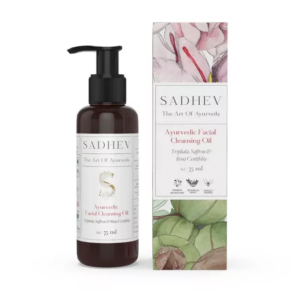 Sadhev Ayurvedic Facial Cleansing Oil - 75 ml