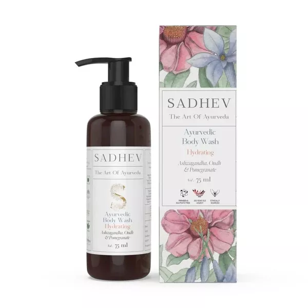 Sadhev Ayurvedic Hydrating Body Wash - 75 ml
