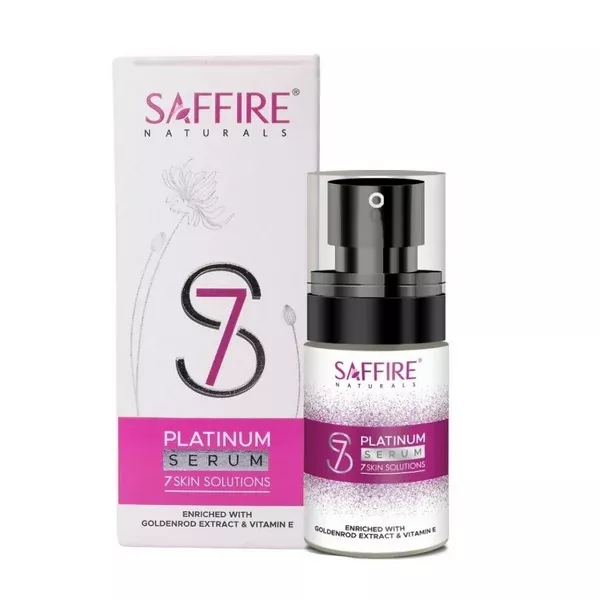 Saffire Naturals S7 Platinum Face Serum - 20 ml