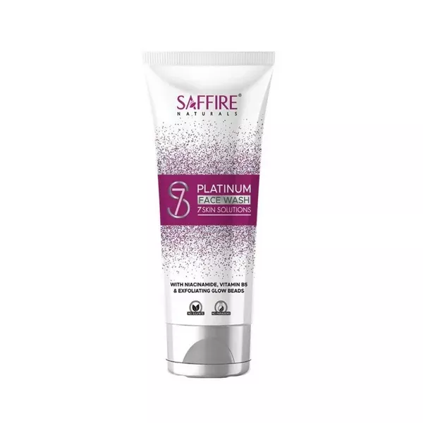 Saffire Naturals S7 Platinum Face Wash - 100 ml