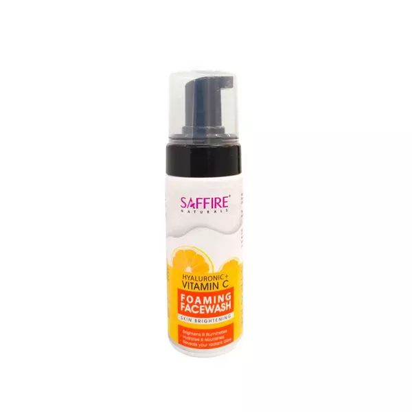 Saffire Naturals Vitamin C Foaming Face Wash - 150 ml