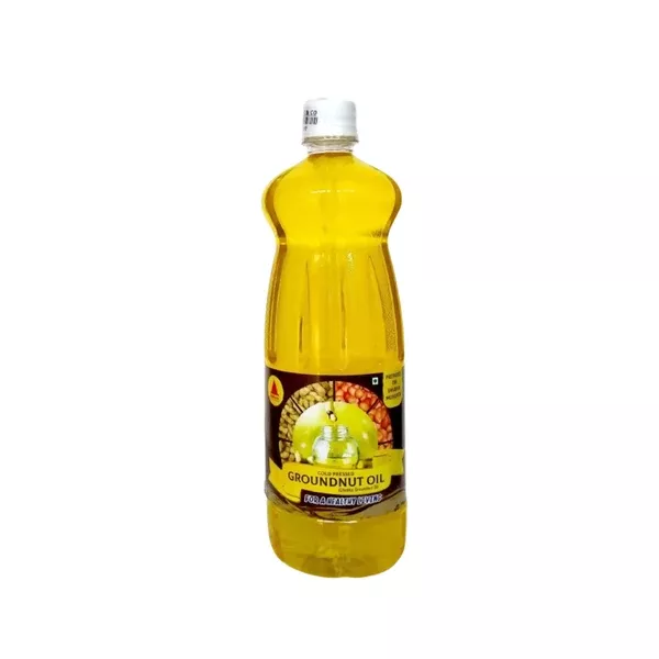 Samvruddhi Chekku Groundnut Oil - 1 L
