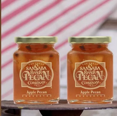 San Saba River Apple Pecan Preserves, 2 Pack