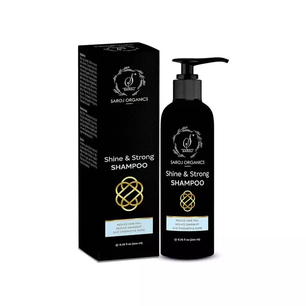 Saroj Organics Shine & Strong Hair Shampoo - 200 ml
