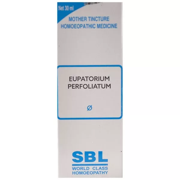 SBL Homeopathy Eupatorium Perfoliatum Mother Tincture Q - 30 ml