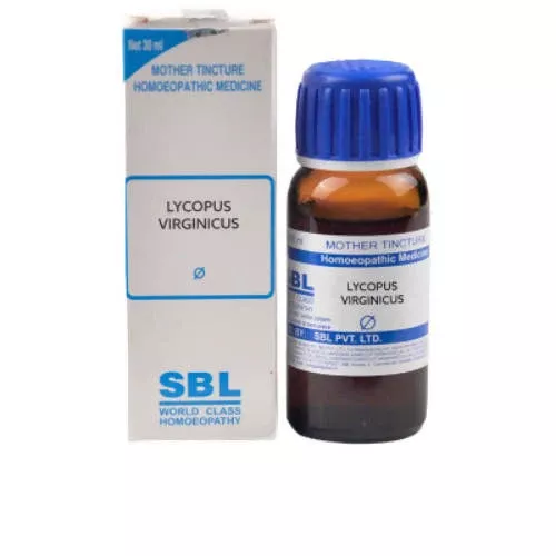 SBL Homeopathy Lycopus Virginicus Mother Tincture Q - 30 ml