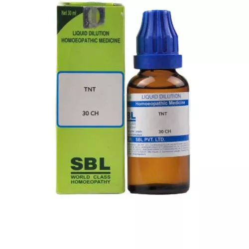 SBL Homeopathy Trinitrotoluene Dilution - 30 CH - 30 ml