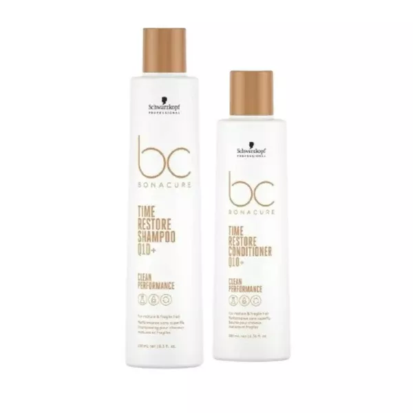Schwarzkopf Professional Bonacure Q10 Time Restore Combo - Combo