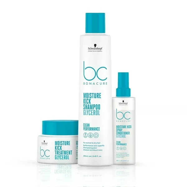 Schwarzkopf Professional New Bonacure Moisture Kick Range Clean Combo - Combo
