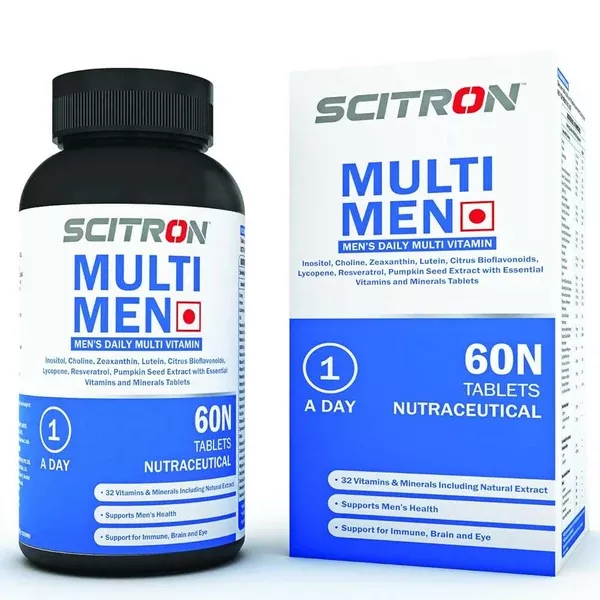 Scitron Multi Men's Daily Multi-Vitamin Tablets - 60 tabs