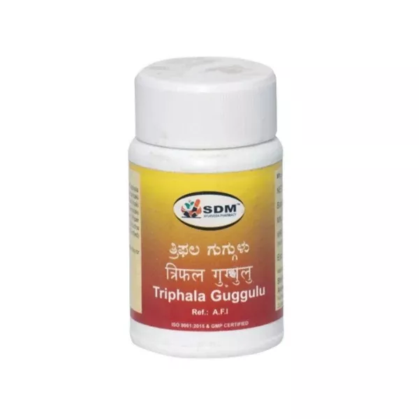 Sdm Ayurveda Triphala Guggulu Tablets - 100 tabs
