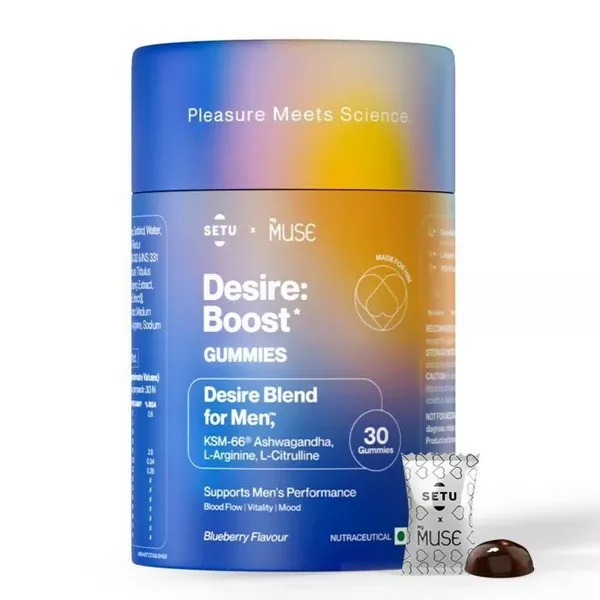 Setu Desire Boost Gummies For Men - 30 gummies
