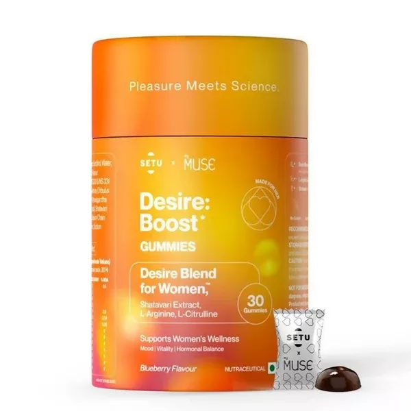 Setu Desire Boost Gummies For Women - 30 gummies