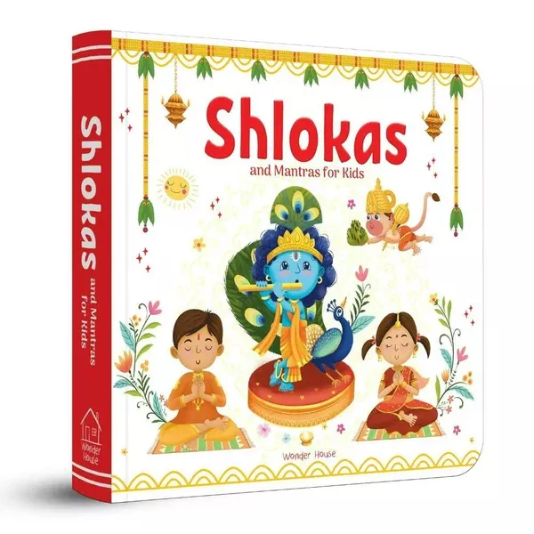 Shlokas And Mantras For Kids – English - Board book