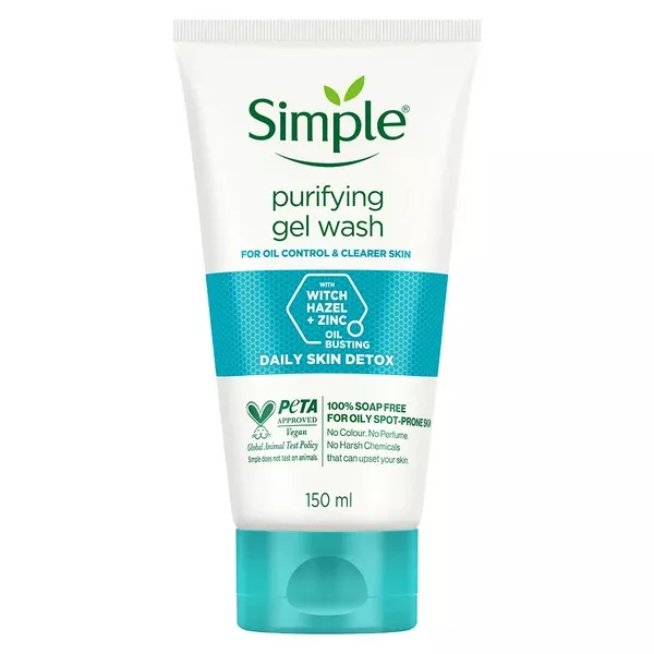 Simple Purifying Gel Face Wash - 150 ml