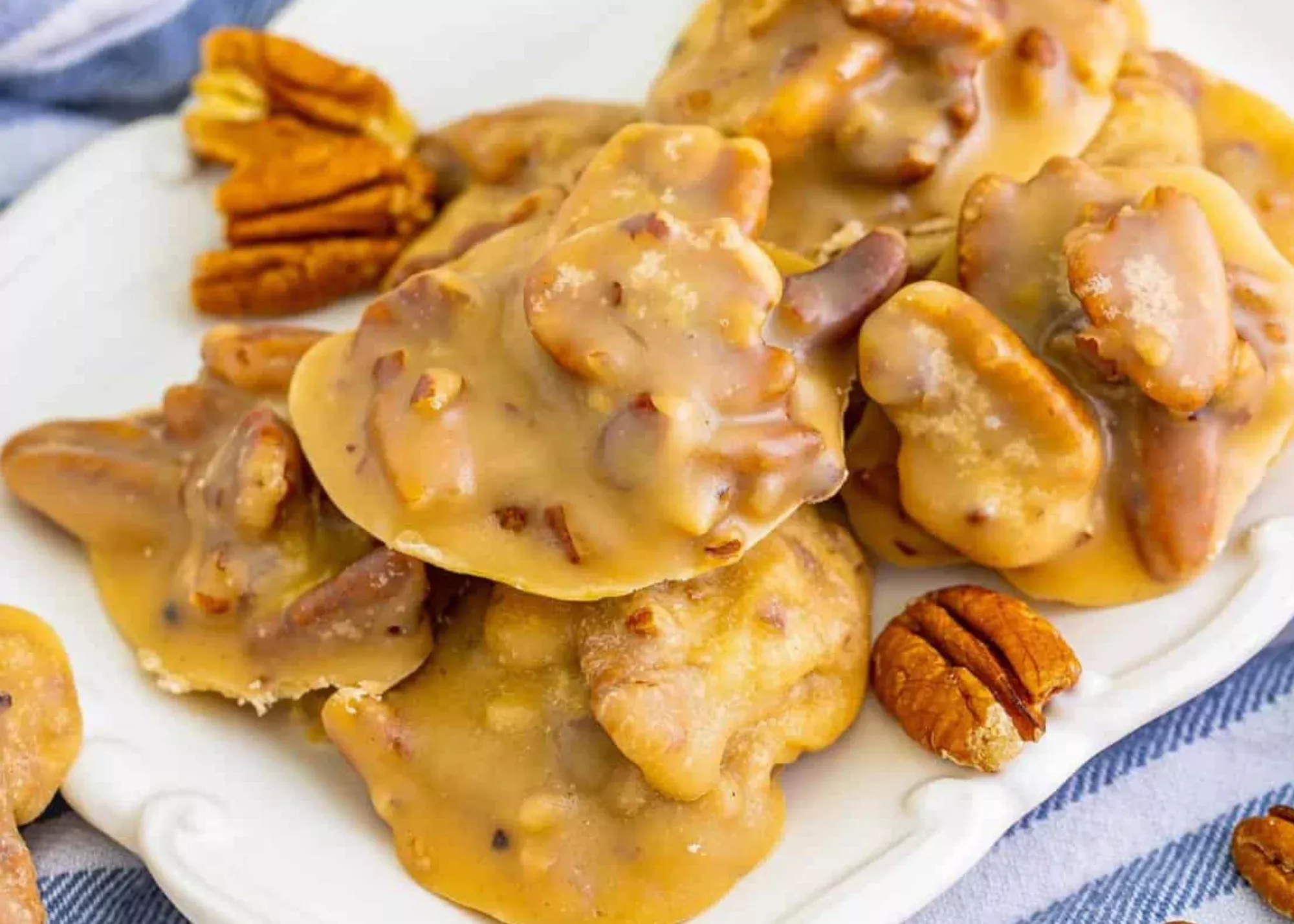 Single Chewy Pecan Praline