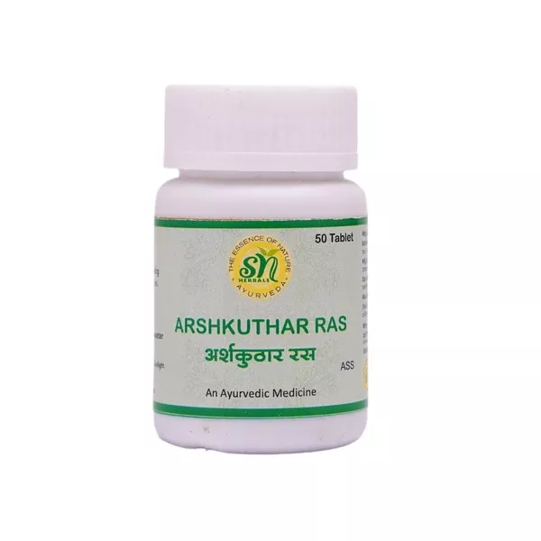 SN Herbals Arshkuthar Ras - 50 tabs