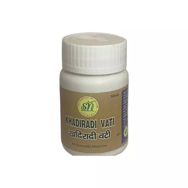 SN Herbals Khadiradi Vati - 50 tabs